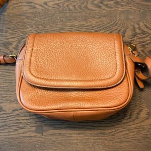 Jcrew cognac used cross body purse
